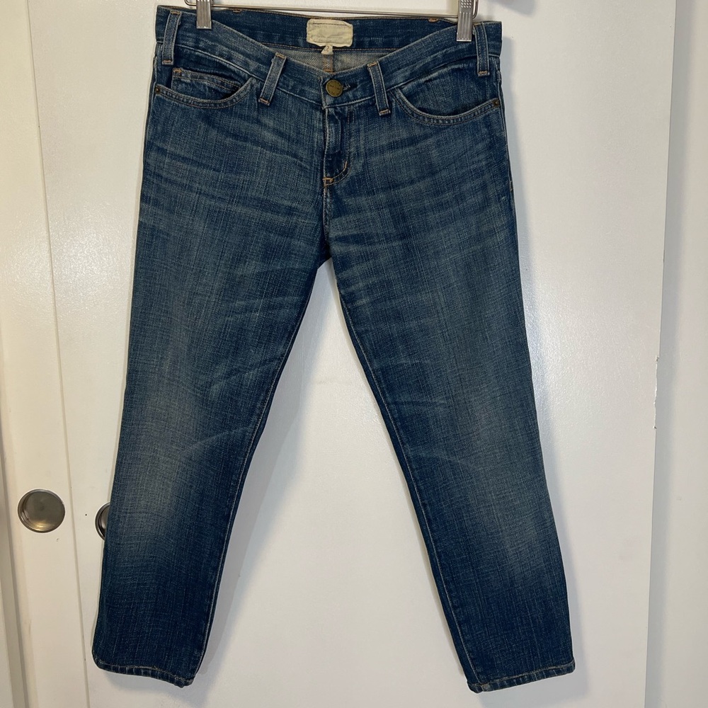 Current Elliot The Super Worn Skinny Jeans Size 27